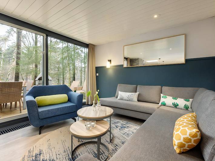 Lodge voor 6 personen, with sauna and tuin as well as kinderzwembad, met huisdier in Limburg