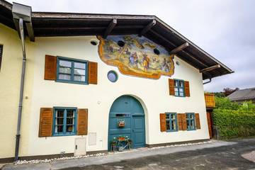 Ferienwohnung für 12 Personen, mit Ausblick und Balkon in Geigenbaumuseum Mittenwald