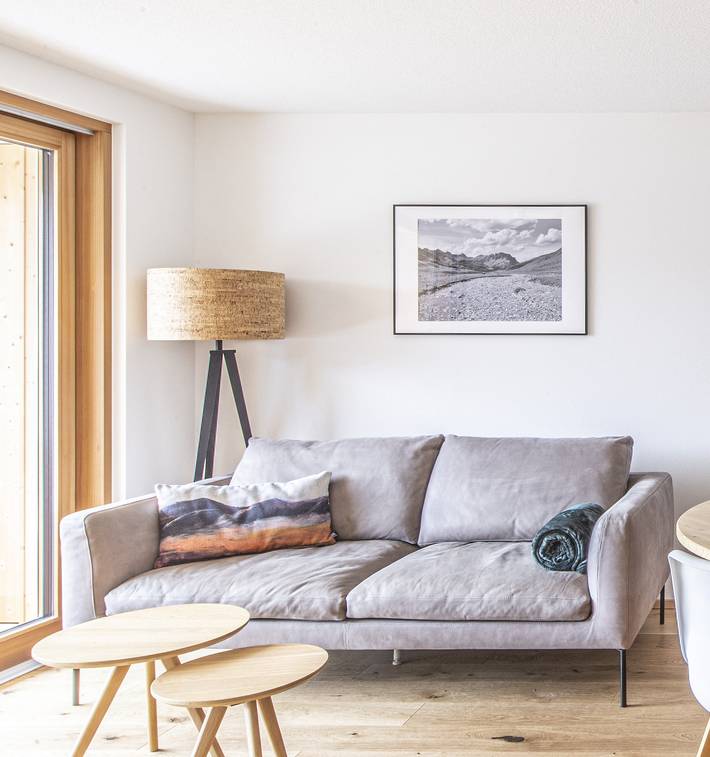 Vakantiewoning voor 4 personen, with Balkon and Terras as well as Tuin in Au
