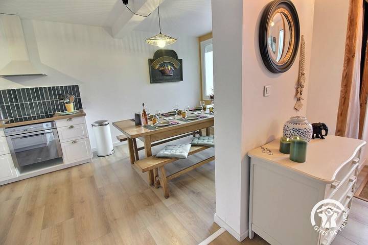 Gîte pour 6 personnes, avec Terrasse ainsi que Jardin et Vue à Lézardrieux - 4