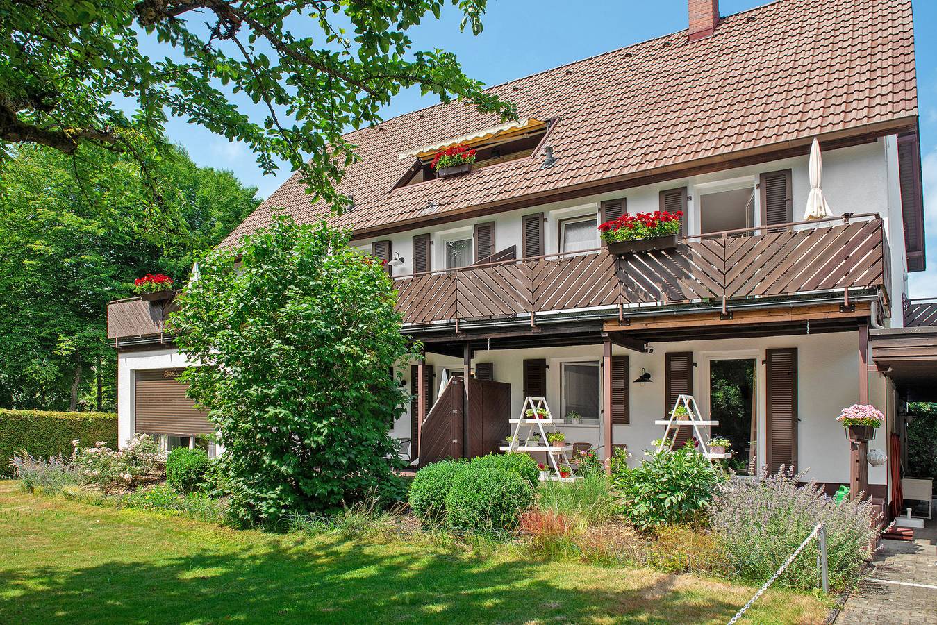 Ganzes Studio, Einzimmerapartment 'Nr 7' mit Gemeinschaftsterrasse, Gemeinschaftsgarten und Wi-Fi, max. 2 Personen in Bad Dürrheim, Mittlerer Schwarzwald