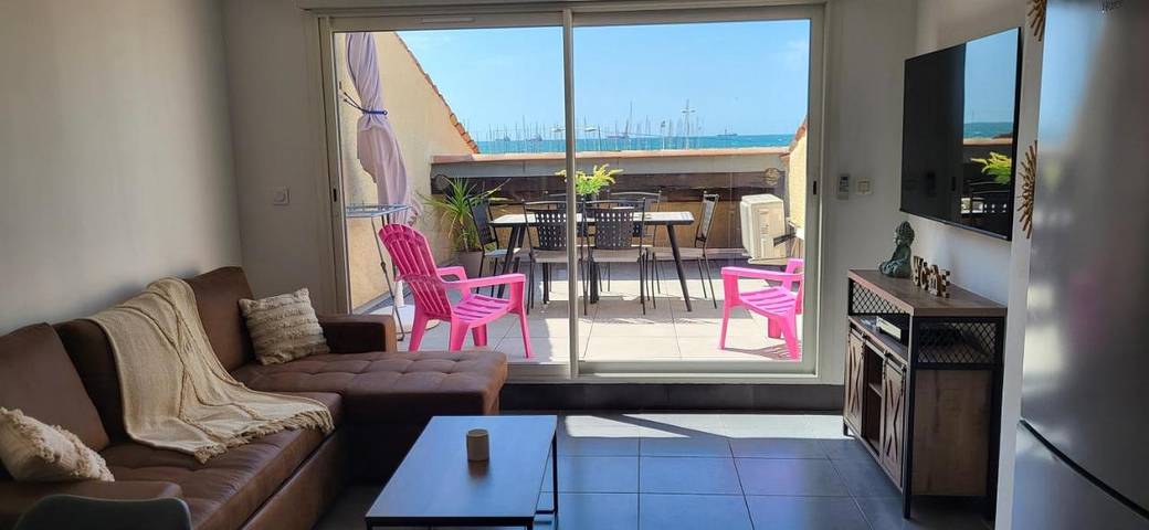 Location de vacances pour 6 personnes, avec Terrasse et Vue à Fos-sur-Mer
