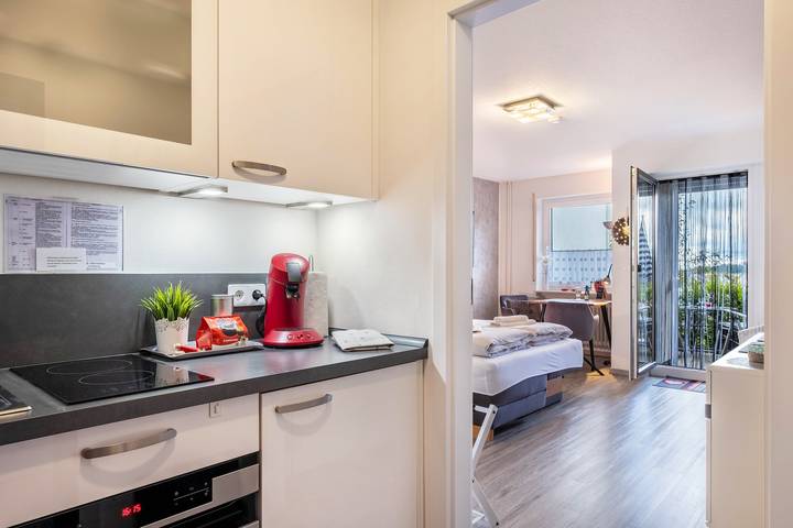 Ganzes Studio, Studio 'Morgensonne' mit privater Terrasse und Wi-Fi in Schönwald im Schwarzwald, Südschwarzwald