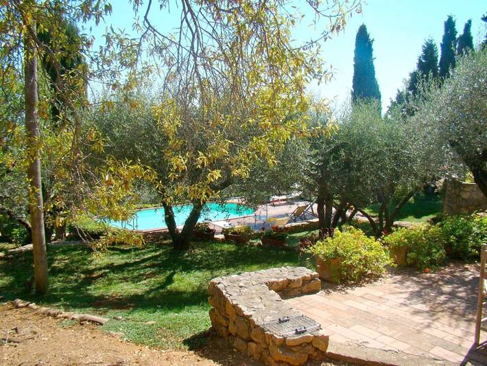 Ferienhaus für 8 Personen, mit Terrasse und Garten sowie Pool und Ausblick in Porto Santo Stefano - 4
