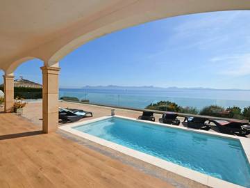Villa in Cala Poncet, Alcúdia für 10 