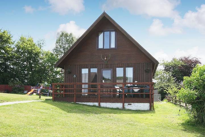 Log cabin for 4 people, with garden in Ben Nevis