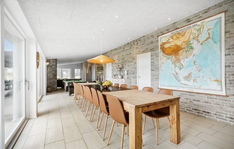 Ferienhaus für 18 Personen, mit Pool und Terrasse sowie Sauna, mit Haustier in Egsmark Strand - 4