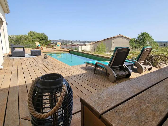 Location de vacances pour 6 personnes, avec piscine à Montredon-des-Corbières - 3
