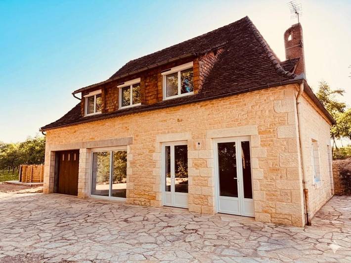 Maison de vacances pour 10 personnes, avec terrasse et piscine