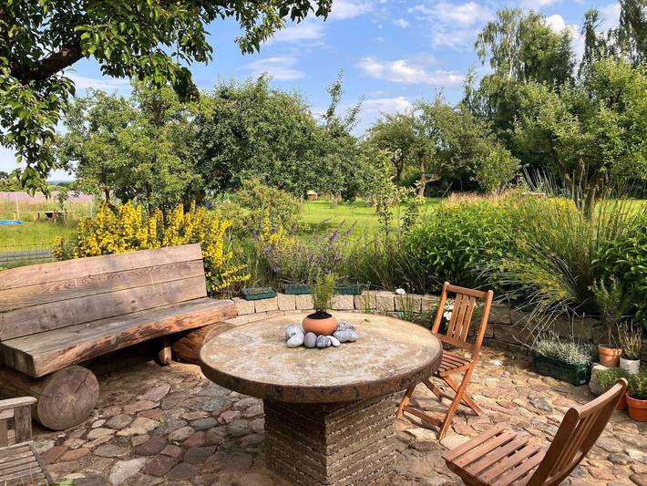 Ganze Ferienwohnung, Appelbue: Urlaub im Storchendorf - Studio-Apartment Ole Peerstall (Eg) in Bergenhusen, Eider-Treene-Sorge