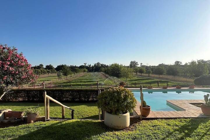 Maison de vacances pour 12 personnes, avec piscine