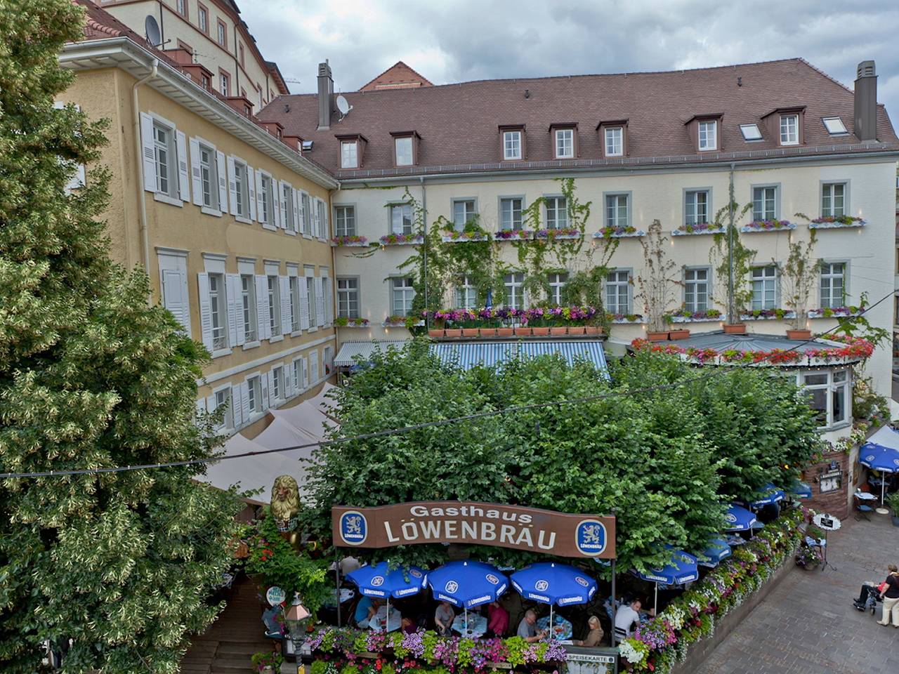 Hotel zum Goldenen Löwen - Chambre simple in Baden-Baden, Forêt Noire du Nord