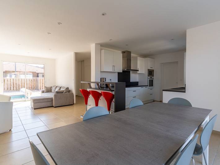 Moderne Villa, Privatpool - 8 Pers. in Mimizan, Côte d’Argent