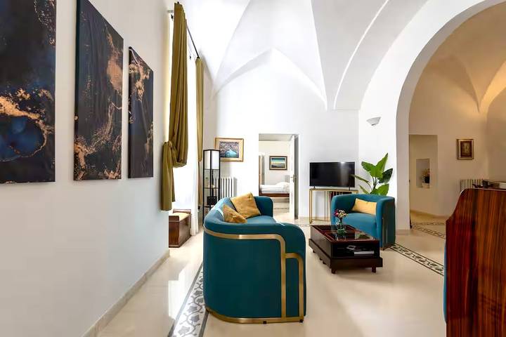 Appartement de vacances pour 5 personnes, avec jardin