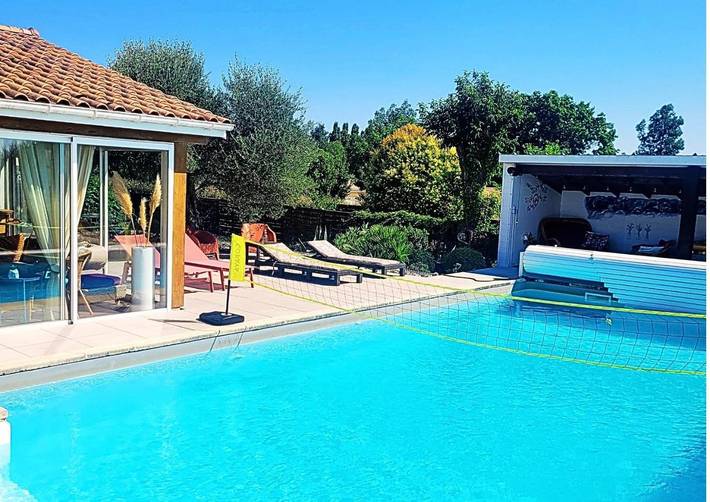 Chambre d’hôte pour 2 personnes, avec jardin ainsi que vue et piscine à Lugon-et-l'Île-du-Carnay - 2