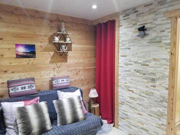 Gîte pour 2 personnes, avec vue à Saint-Étienne-de-Tinée