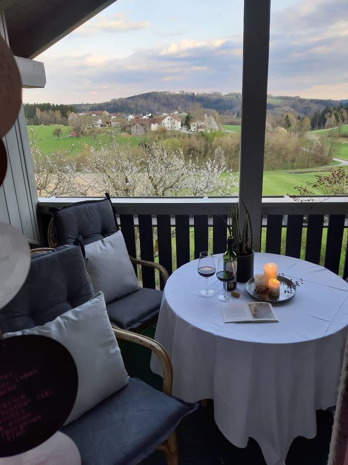 Ferienwohnung für 6 Personen, mit Balkon und Terrasse sowie Garten und Ausblick in Landkreis Freyung-Grafenau - 3