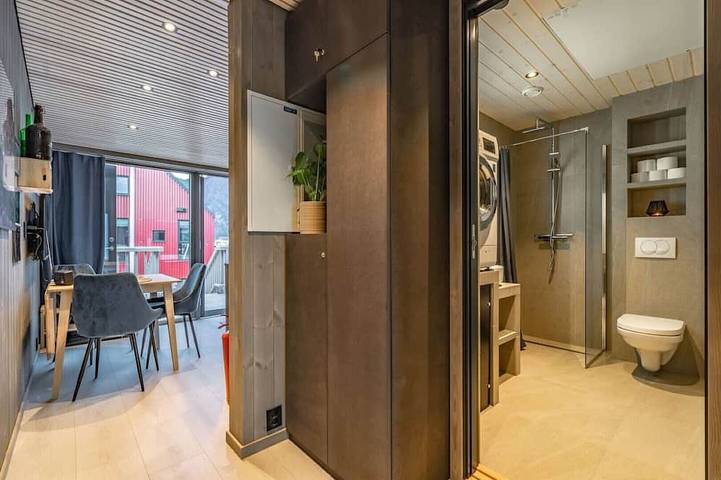 Ganze Wohnung, Modern apartment by the sea in Henningsvær in Henningsvær, Vågan