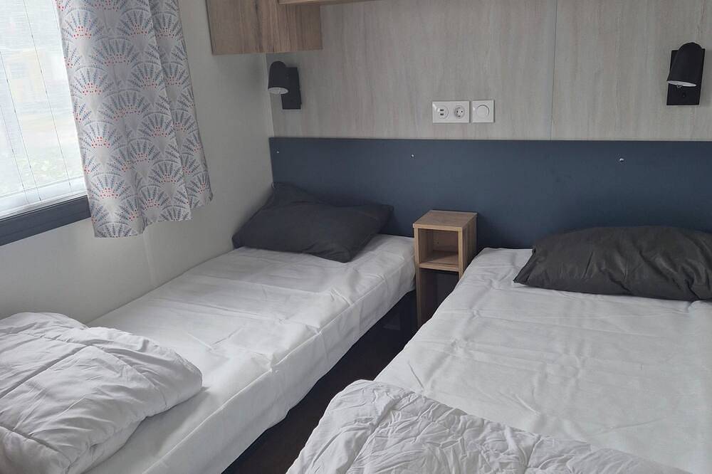Mobil-home avec Wifi 6/8 couchages Domaine 4* au cœur des Châteaux de la Loire in Onzain, Région de Blois