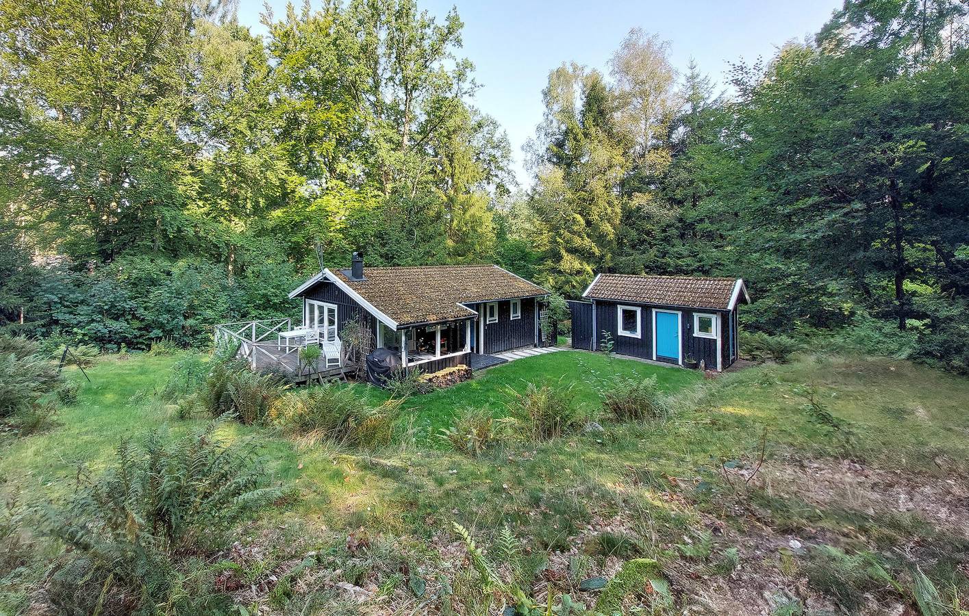 Hus för 4 Personer, med trädgård samt utsikt och terass