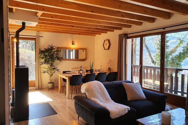 Chalet pour 8 personnes, avec jardin à Vaujany