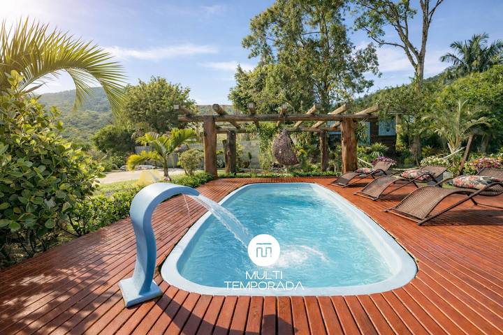 Casas e apartamentos de temporada para 10 pessoas, com balcão em Governador Celso Ramos