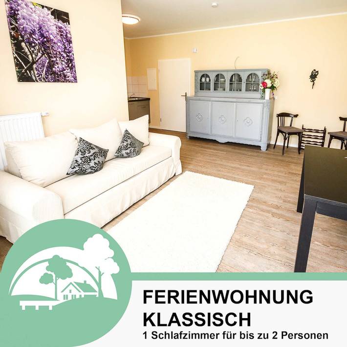 Ferienwohnung für 2 Personen, mit Balkon/Terrasse, kinderfreundlich
