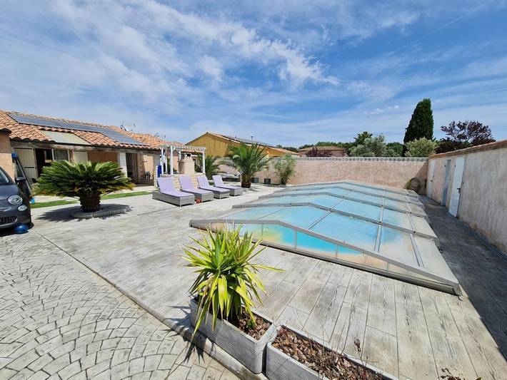 Appartement de vacances pour 2 personnes, avec jardin et piscine