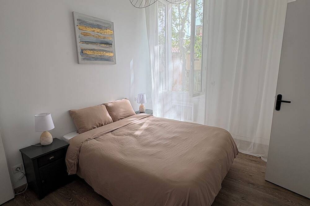 Ganze Wohnung, Bright apartment near beach and port in Port-de-Bouc, Mittelmeerküste (Frankreich)