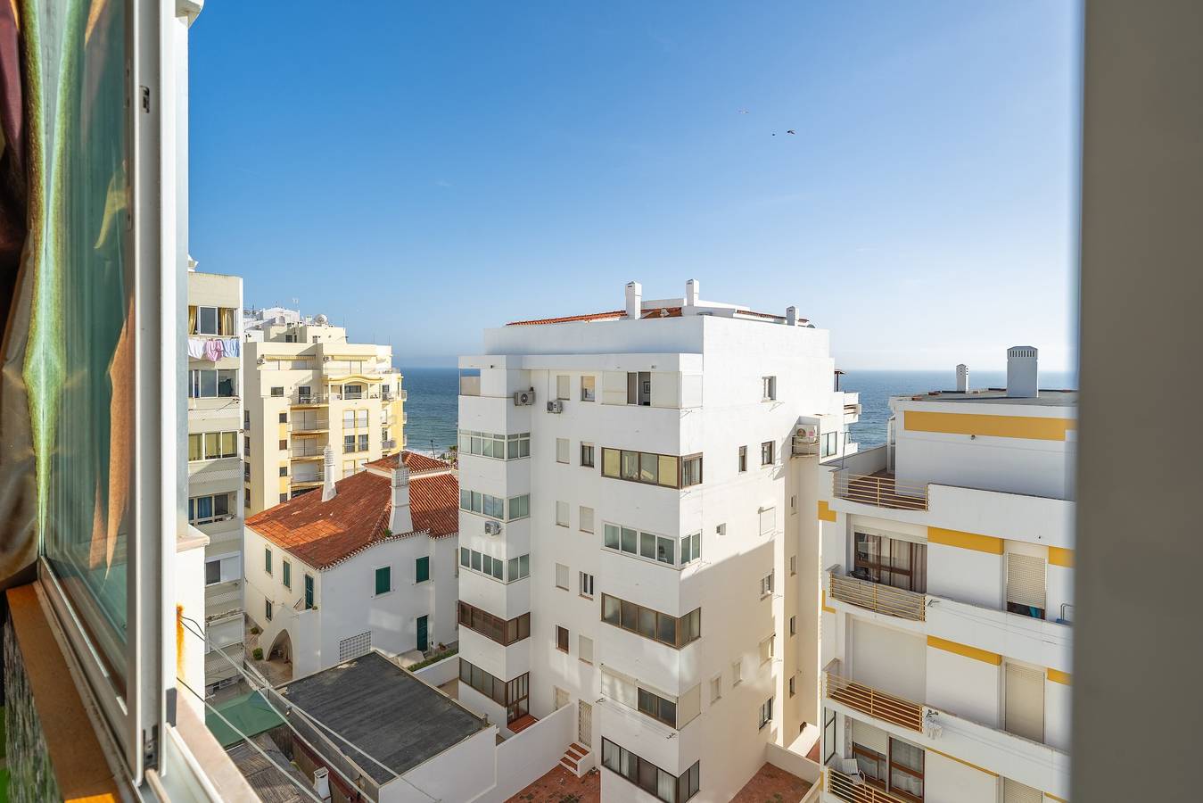Ganze Wohnung, Apartment „Belmar“ mit Meerblick, Wlan und Klimaanlage in Armação de Pêra (costa), Armação de Pera