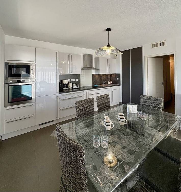 Gîte pour 6 personnes, avec balcon/terrasse et piscine dans Plage du Village (Le Barcares) - 4