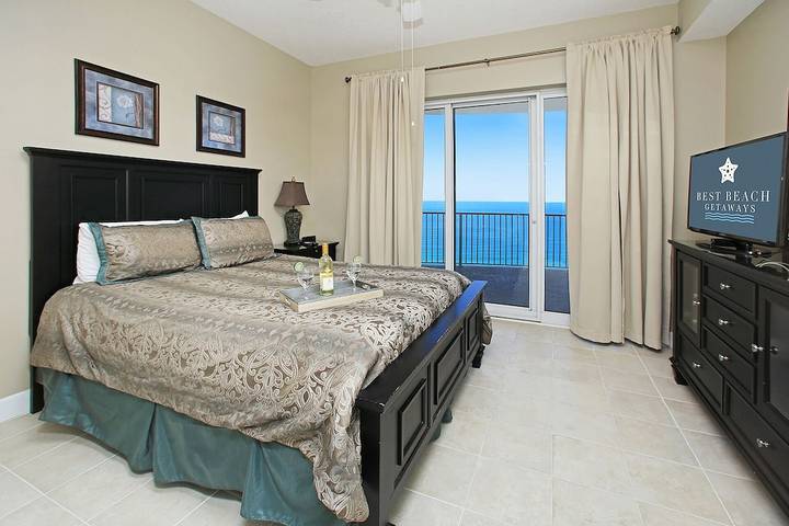 Vacation rental for 6 people, with pool and balcony as well as sauna in Panama City (Florida)