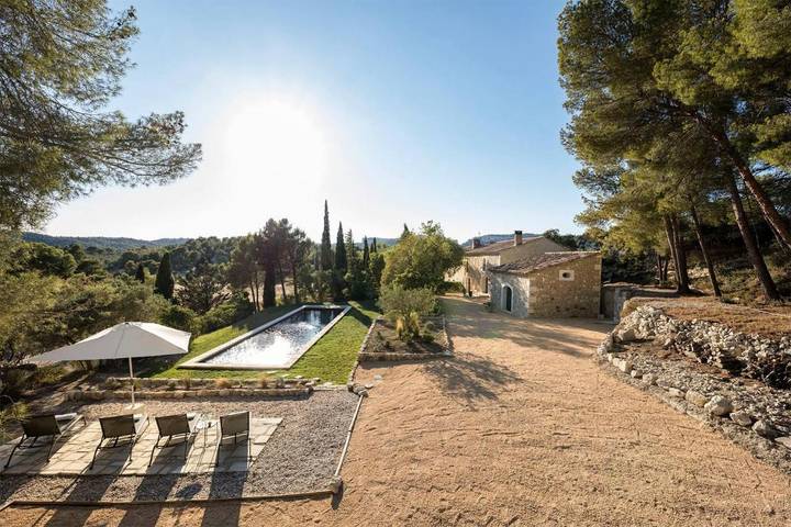 Maison de vacances pour 13 personnes, avec jardin et vue ainsi que terrasse et piscine - 1