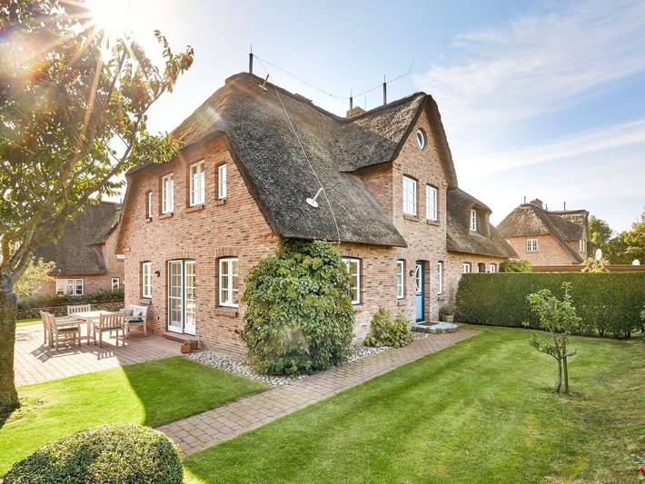Ferienhaus mit Meerblick für 4 Personen, mit Garten und Sauna sowie Terrasse auf Föhr