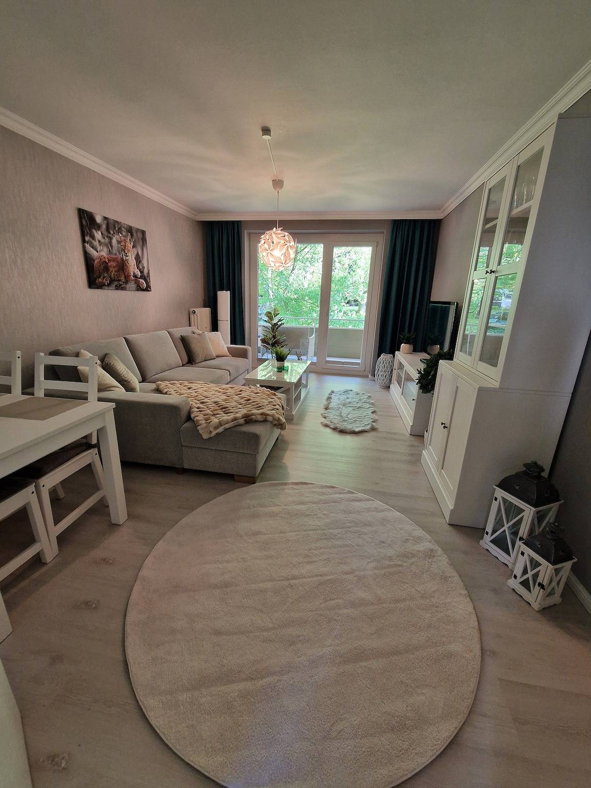 Appartement Eschenweg incl. balkon met uitzicht op de tuin, beddengoed en handdoeken, foto 10
