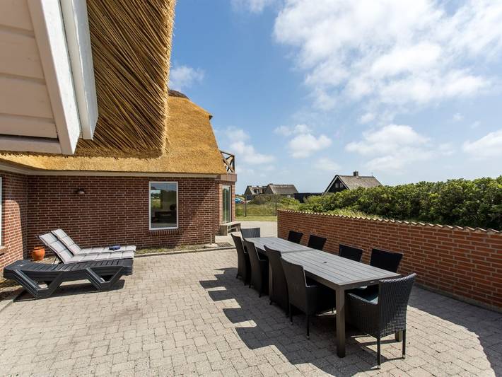 Ferienhaus mit meerblick für 10 Personen, mit Terrasse und Pool sowie Sauna in Blavand