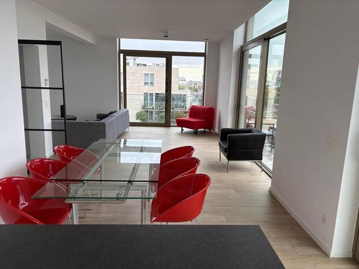 Vakantieappartement voor 7 personen, met balkon en uitzicht in Brussel