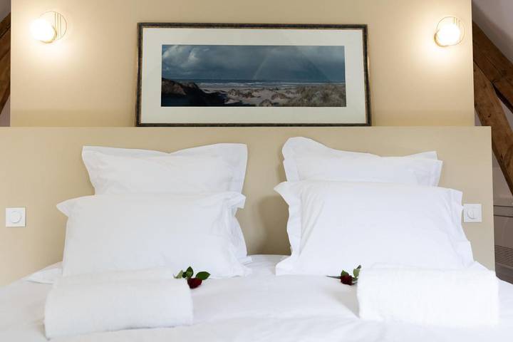 Gîte pour 6 personnes, avec jardin ainsi que piscine et jacuzzi à Groffliers - 4