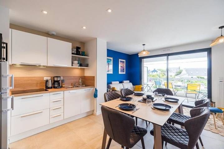 Gîte pour 4 personnes, avec terrasse dans Plage Saint-Guirec - 4