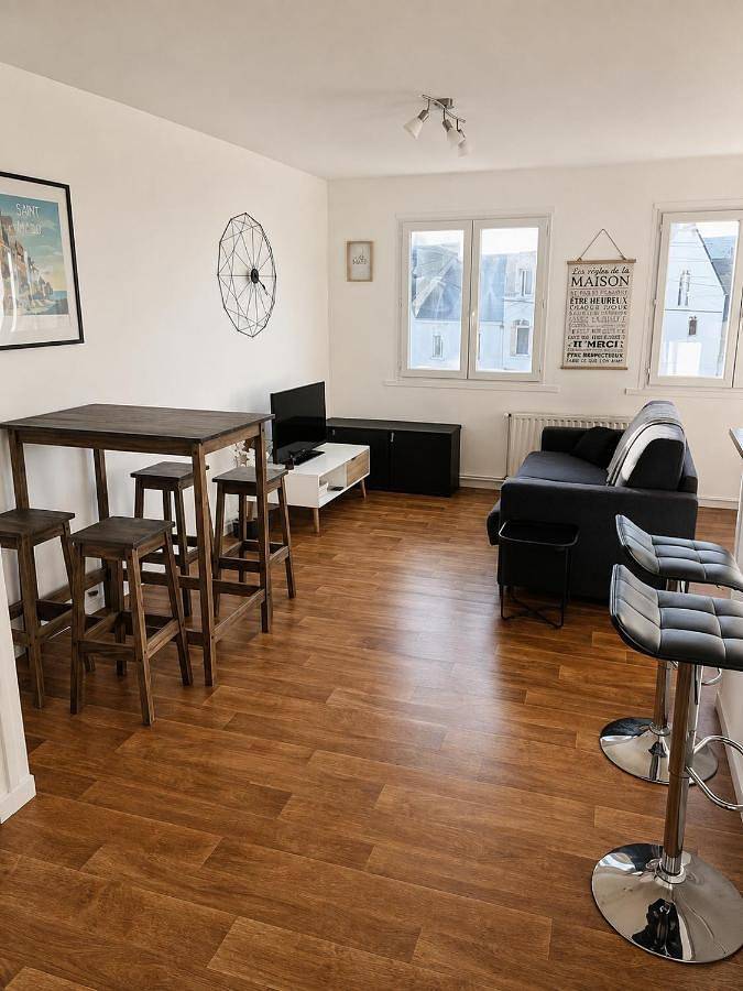 Appartement entier, Appartement Escale Paquebot Confort et Élégance in Saint-Nazaire, Côte d'Amour