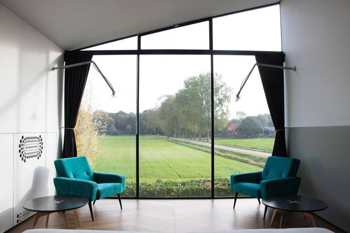 Hôtel pour 2 personnes, avec Terrasse ainsi que Jardin et Vue dans Sluis