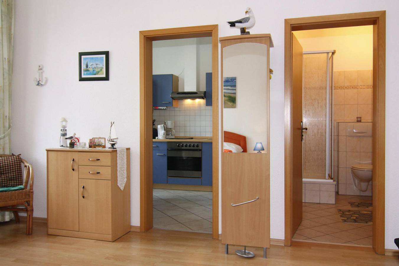 Apartamento entero, Ferienwohnung Meeresrausch en Ahlbeck in Drei Kaiserbäder, Ahlbeck