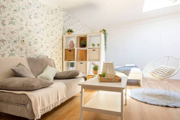 Appartement de vacances pour 2 personnes, avec jardin