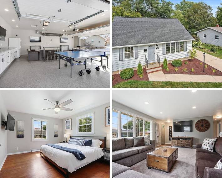 Vacation house for 13 people in Wisconsin