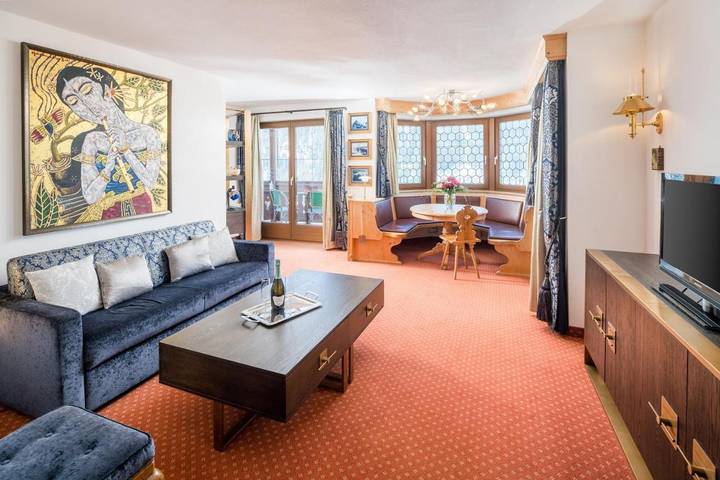 Ferienwohnung für 2 Personen, mit Ausblick und Pool sowie Garten und Sauna, mit Haustier in Nesselwängle - 3