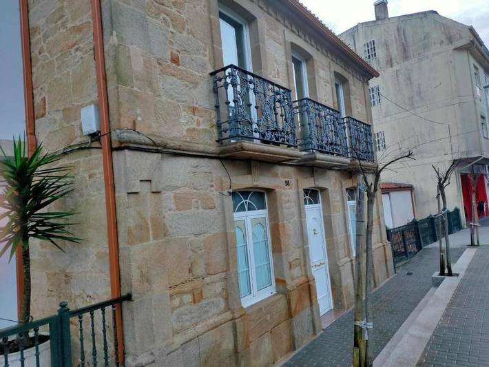 "Casa Das Mareas" (Haus der Gezeiten) in Praia da Rocha (Muros (Galicia)), Muros (Galicien)