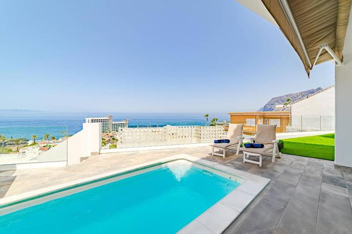 Bungalow für 5 Personen, mit Ausblick und Garten sowie Pool in Teneriffa Süd - 4