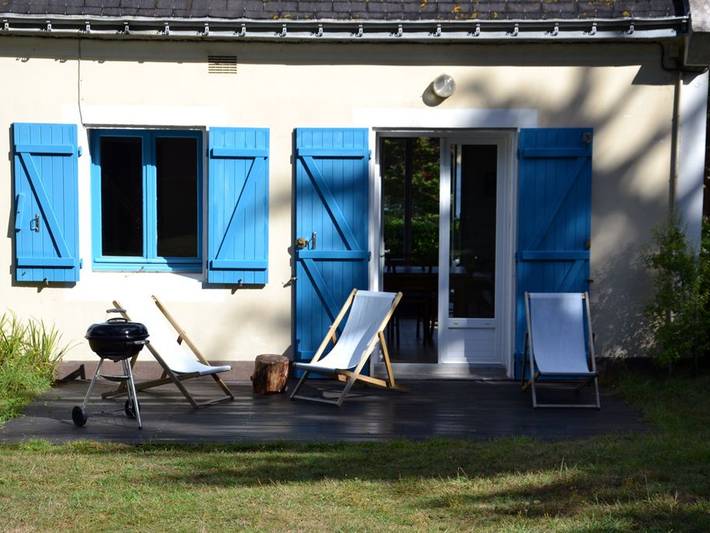4-Zimmer-Haus mit Meerblick, Garten und Haustiere erlaubt, 50m vom Strand entfernt in Le Palais, Côte des Mégalithes