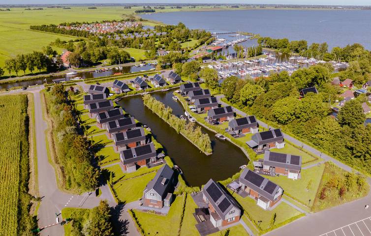 Ferienhaus für 6 Personen mit Ausblick in Balk, Ijsselmeer