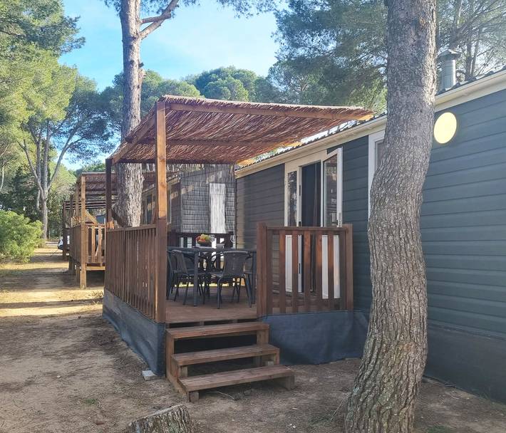 Bungalow für 6 Personen, mit Terrasse und Garten, mit Haustier in Katalonien - 4